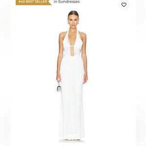 NBD Ilta Maxi Dress in White